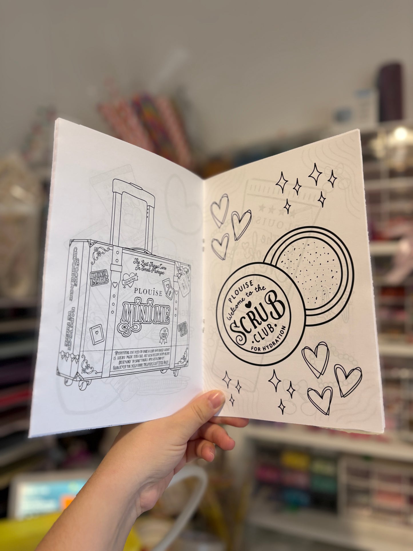 Plouise Colouring Book