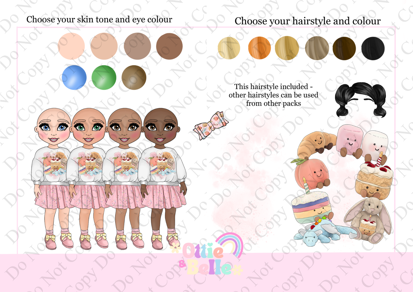 Personalised Jelly C Stickers