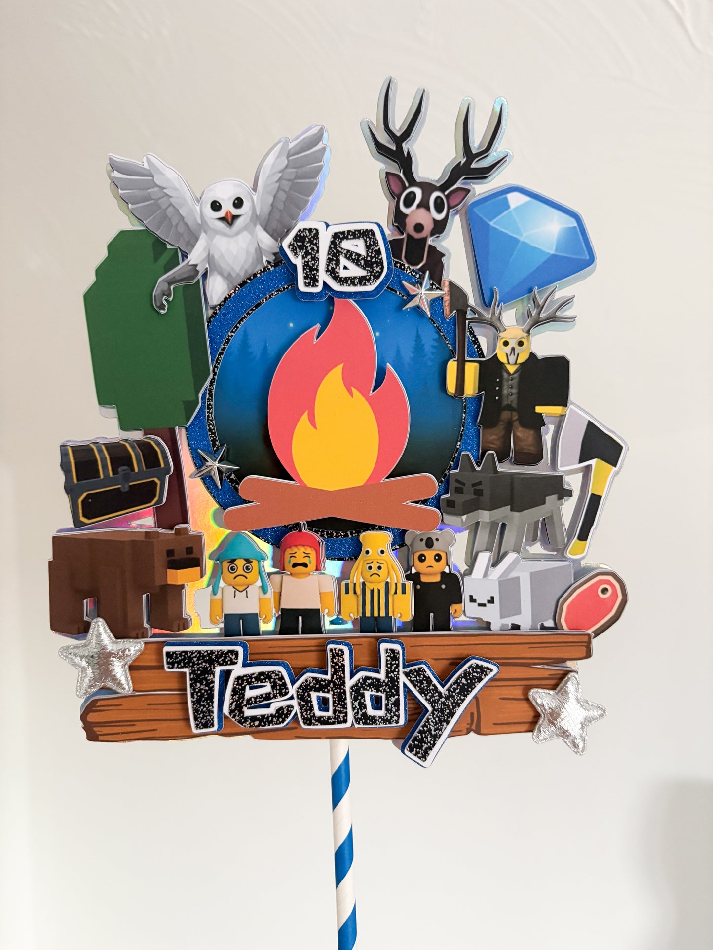 99 Nights in the Forest Cake Topper