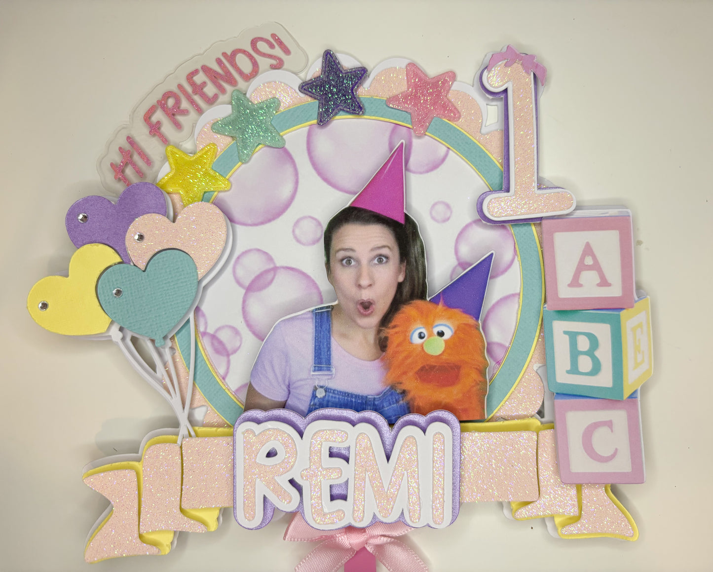 Miss Rachel Cake Topper | Birthday Party | Personalised