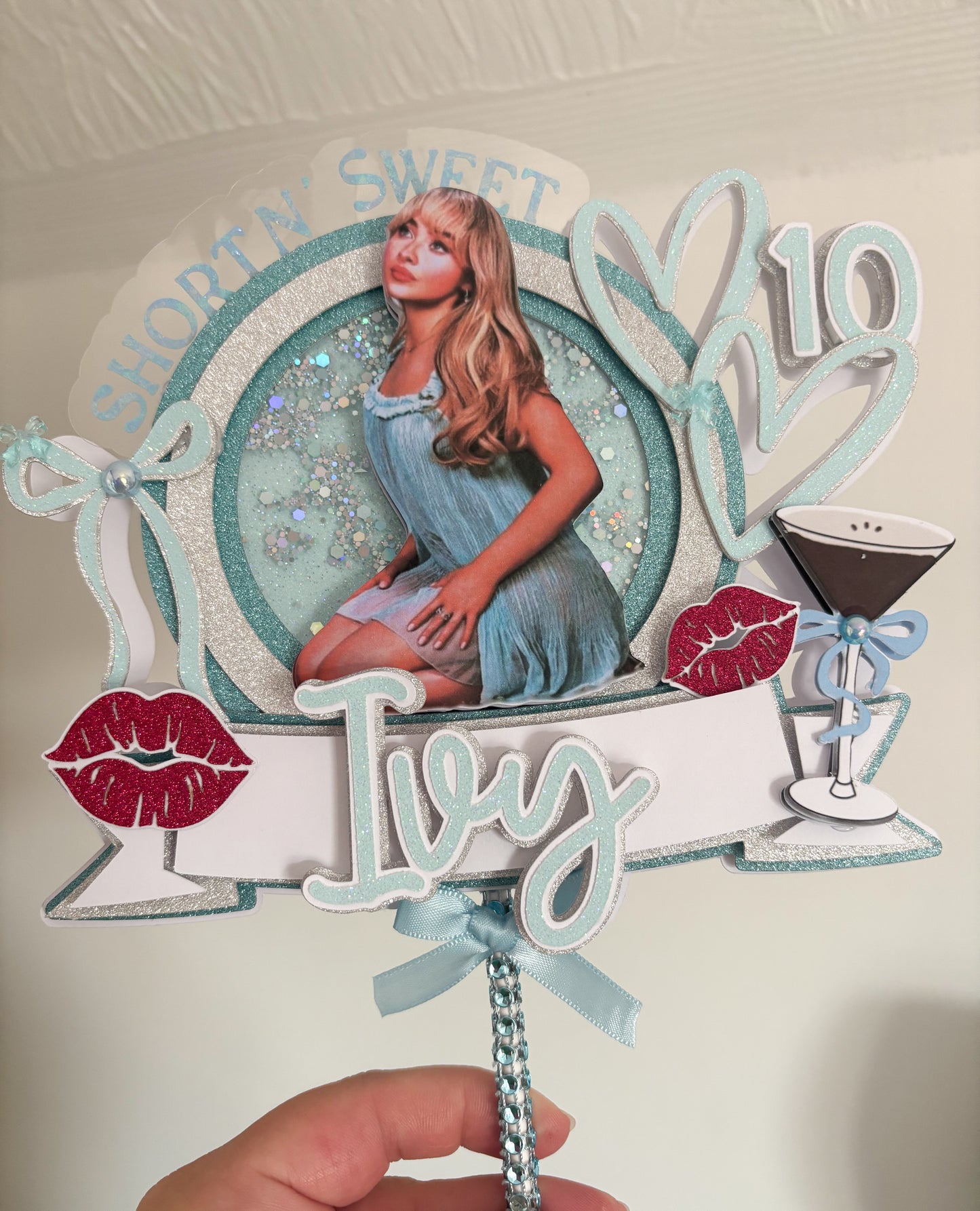 Sabrina C inspired Cake Topper | Birthday Party | Personalised
