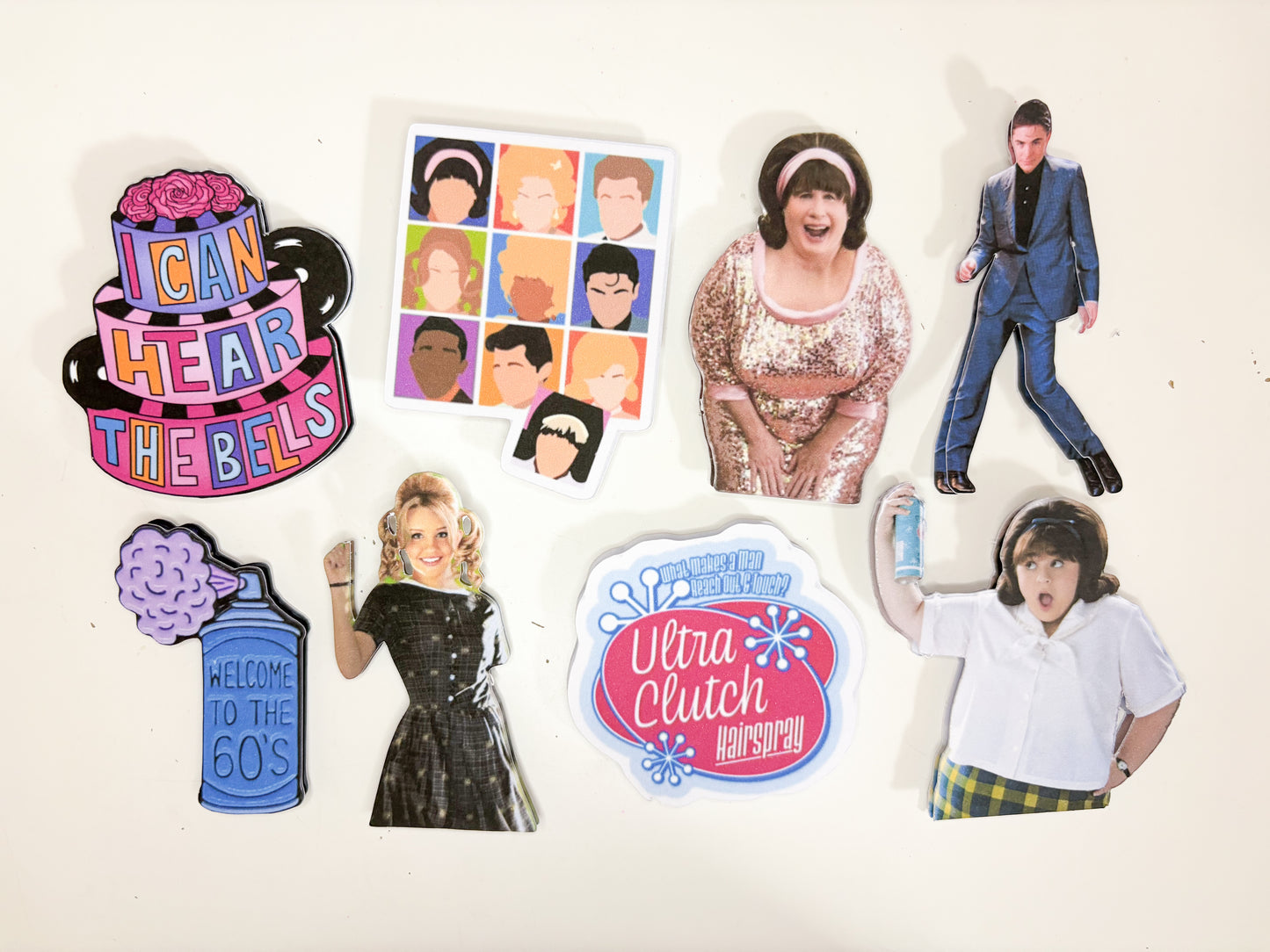 Hairspray Cake Topper | Birthday Party | Personalised | Rainbow