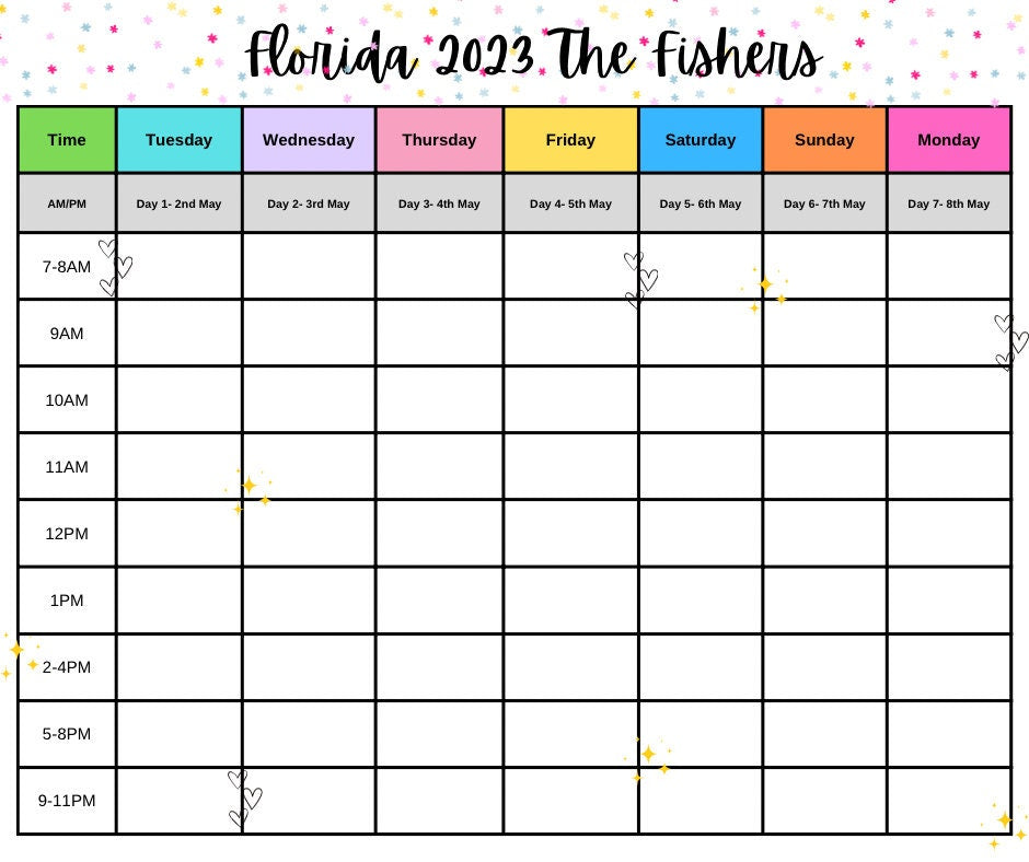 DisneyWorld Family Holiday Planner DIGITAL