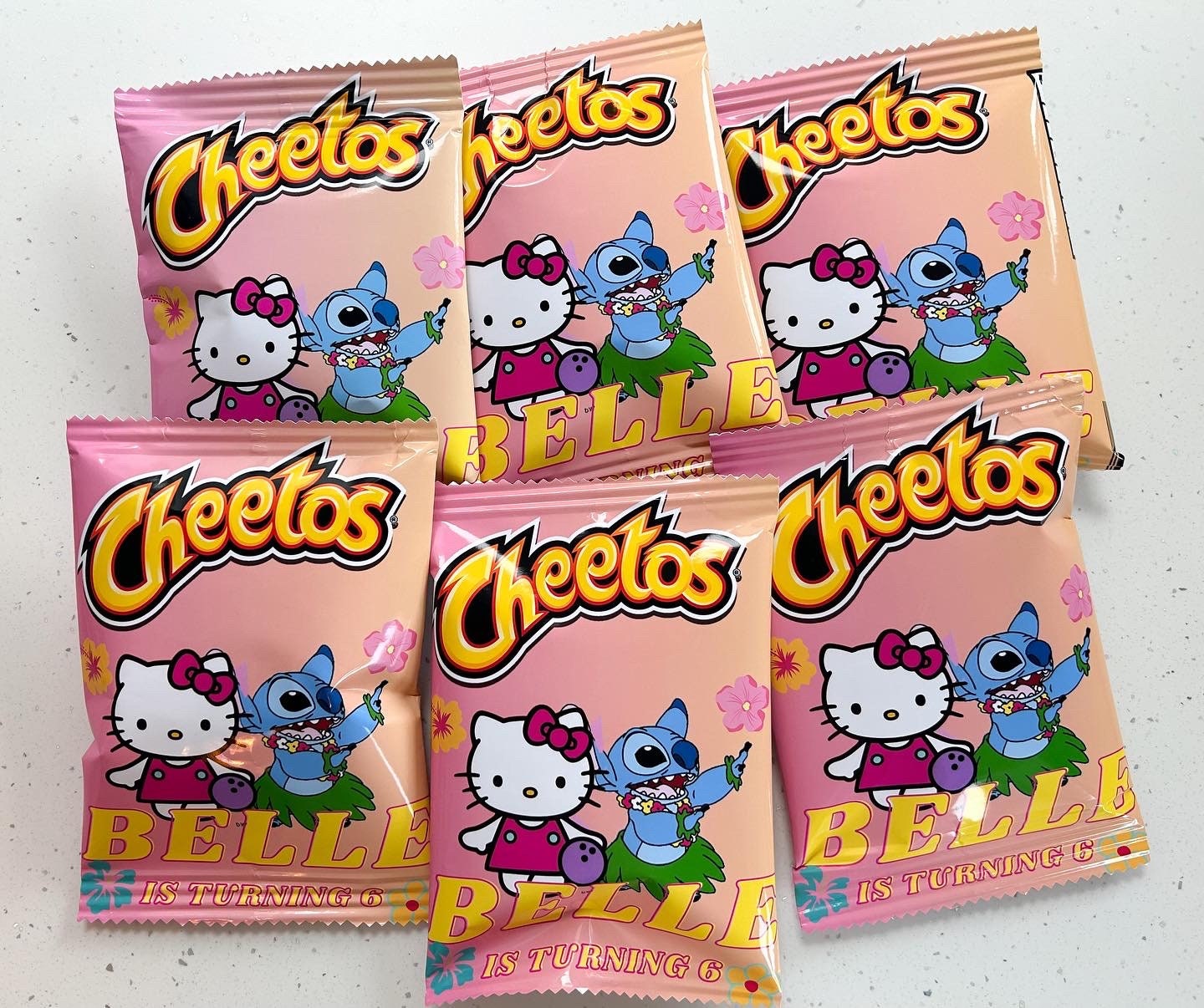 Personalised Party Favours | Crisp or Sweet Packets | Birthday