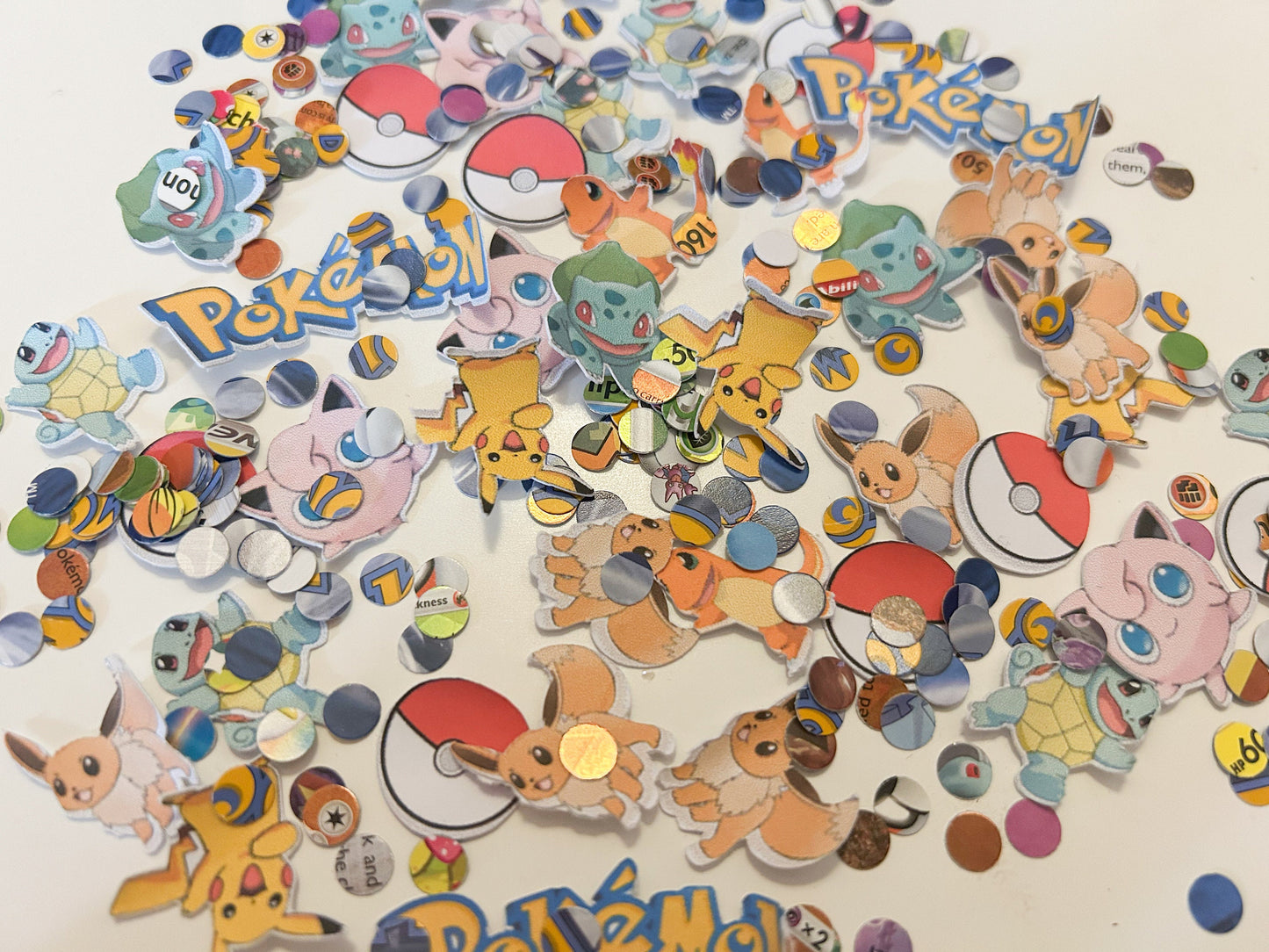 Character Birthday Confetti Personalised