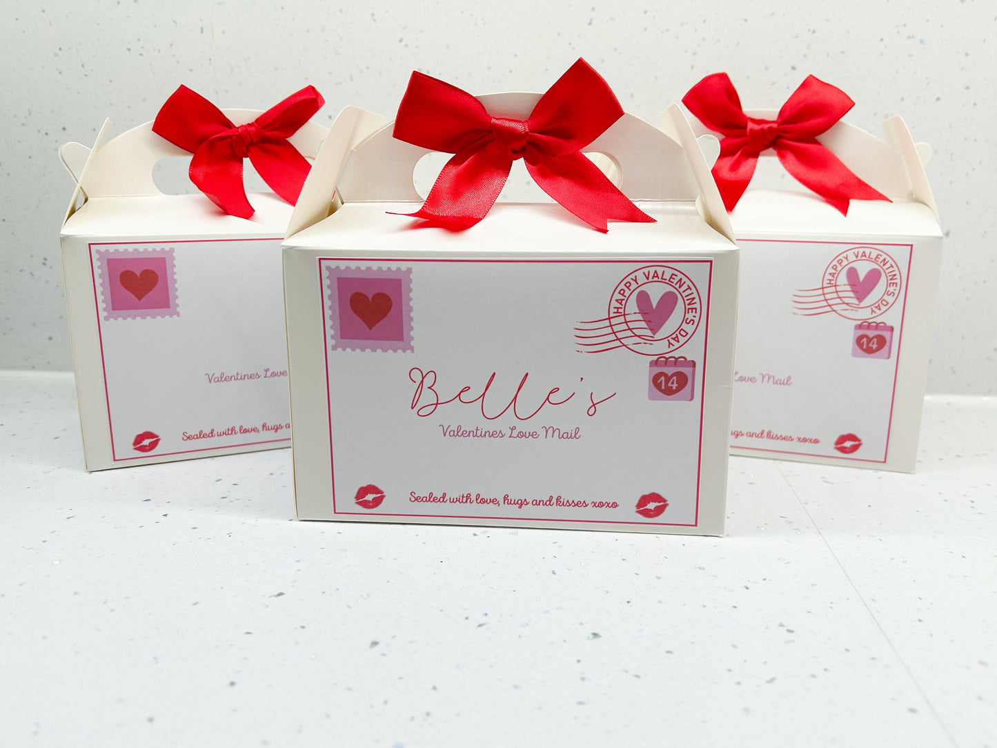 Valentines Gift Box Personalised | Children’s Valentine’s Gift | Love Mail