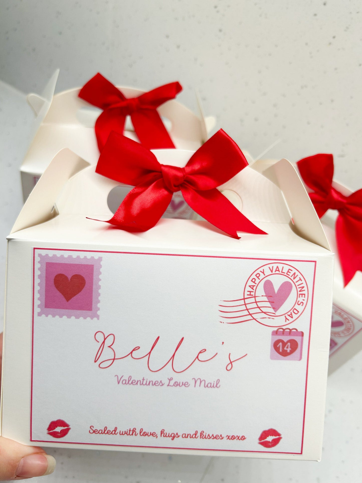 Valentines Gift Box Personalised | Children’s Valentine’s Gift | Love Mail