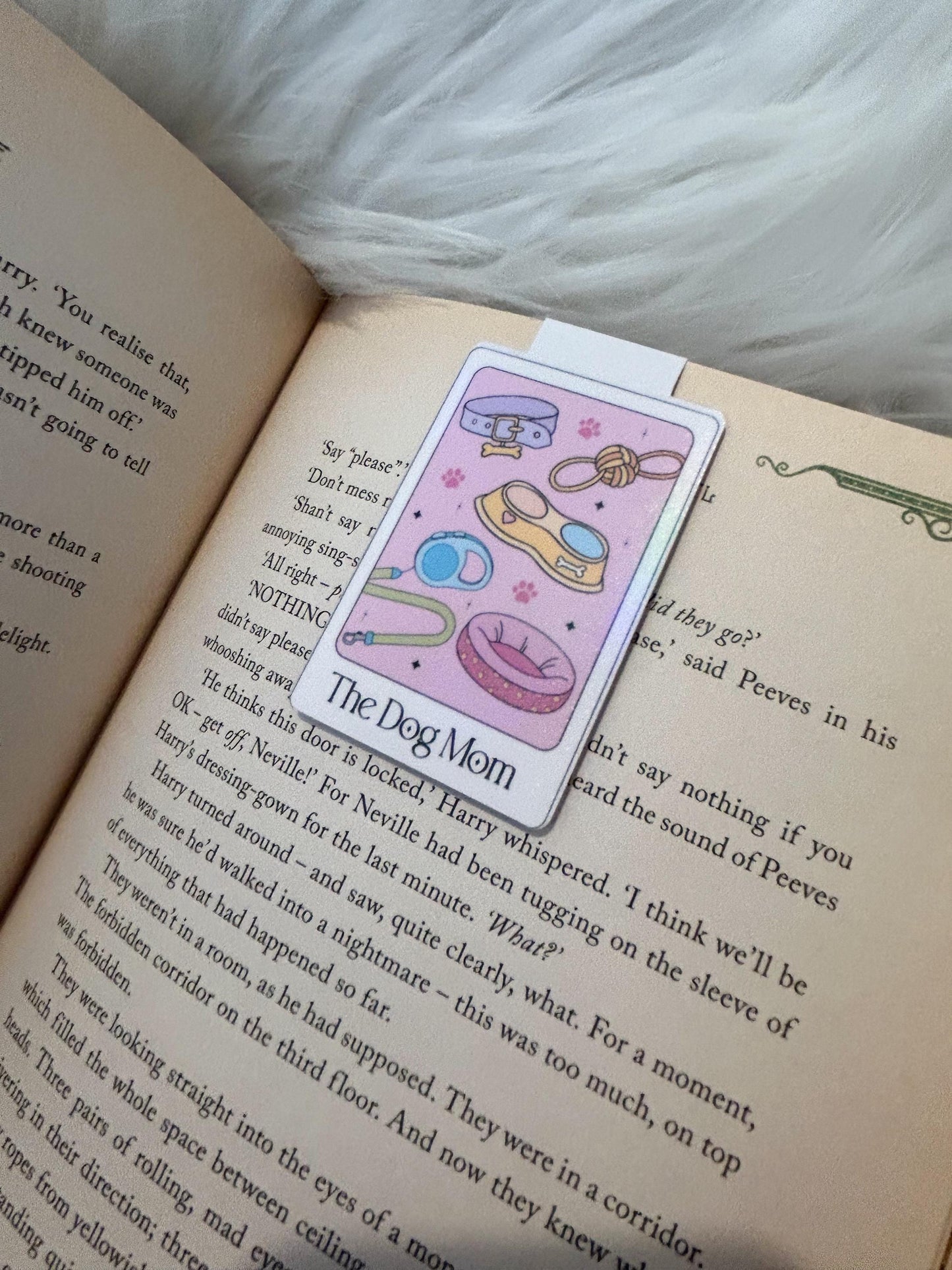Dog Mom Magnetic Bookmark