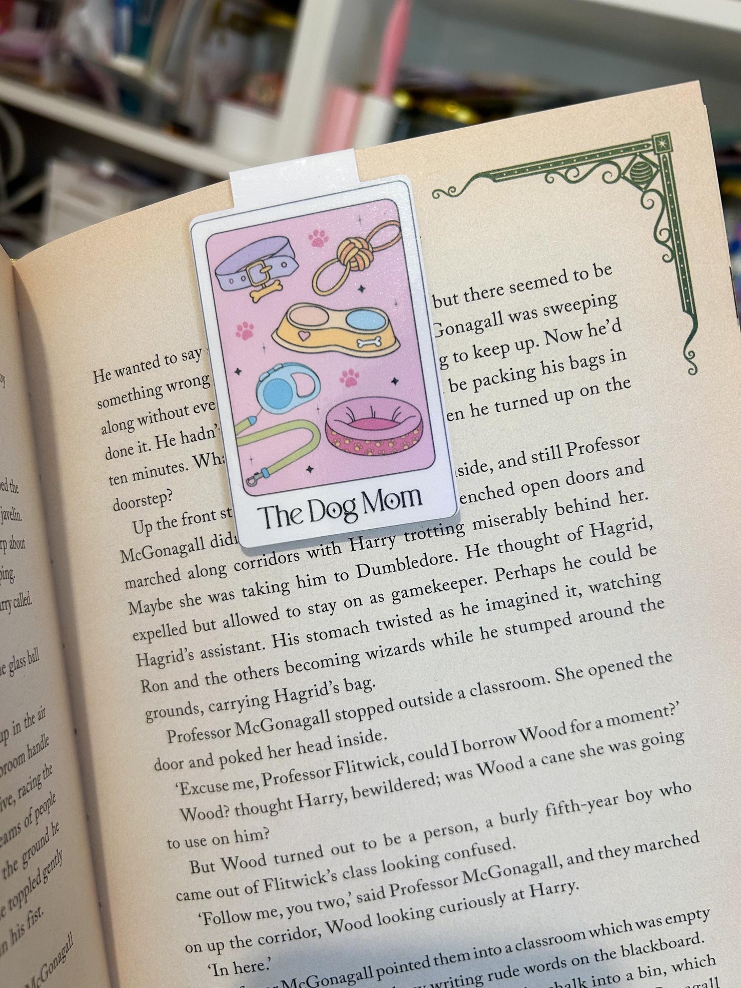 Dog Mom Magnetic Bookmark