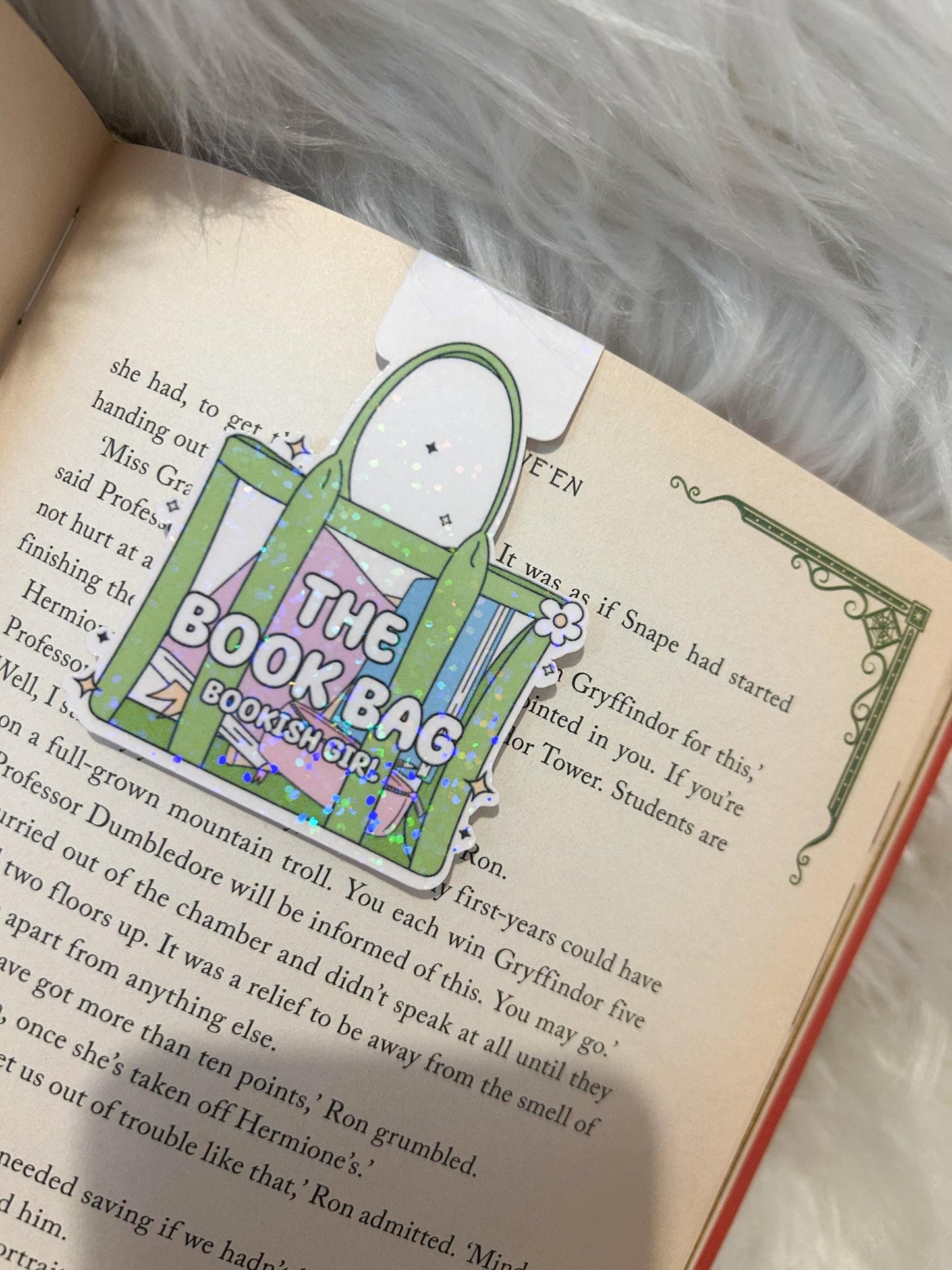 The Book Bag Magnetic Bookmark