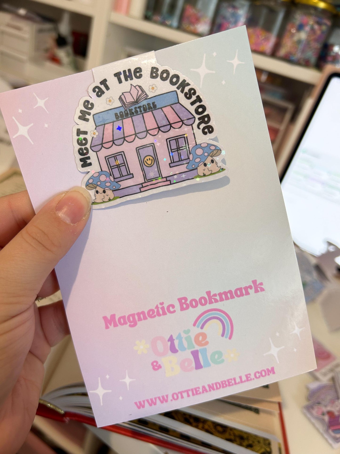 Meet me at the Bookstore Magnetic Bookmark