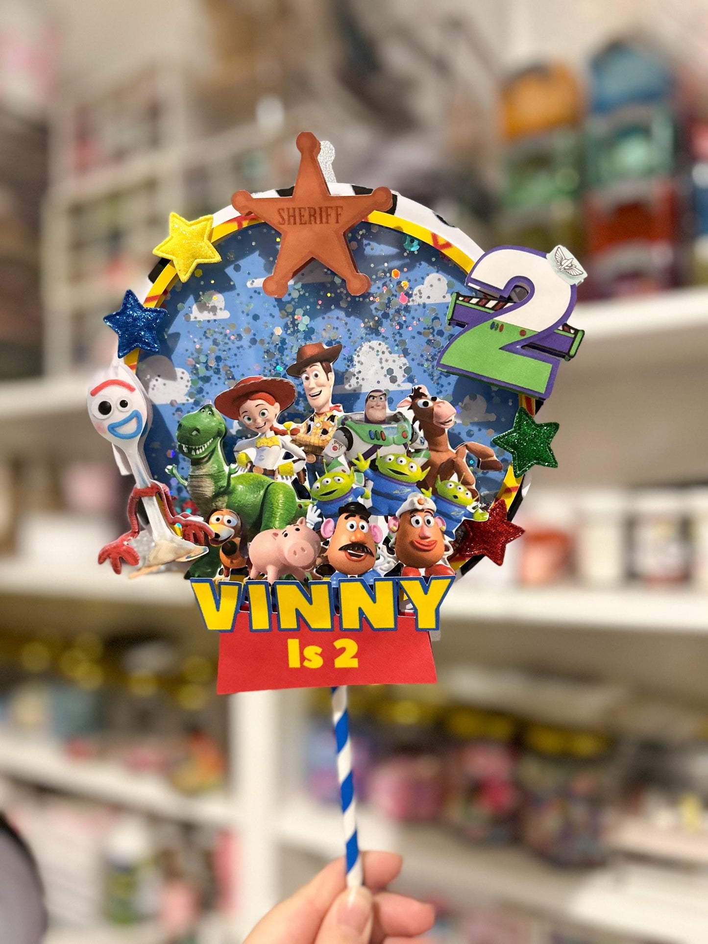 Toy Story Cake Topper | Birthday Party | Personalised