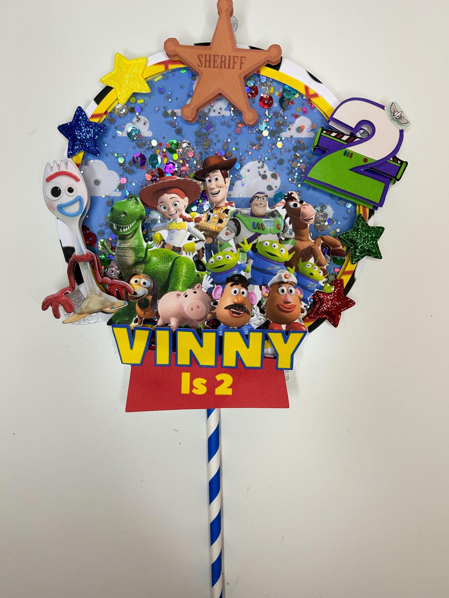 Toy Story Cake Topper | Birthday Party | Personalised
