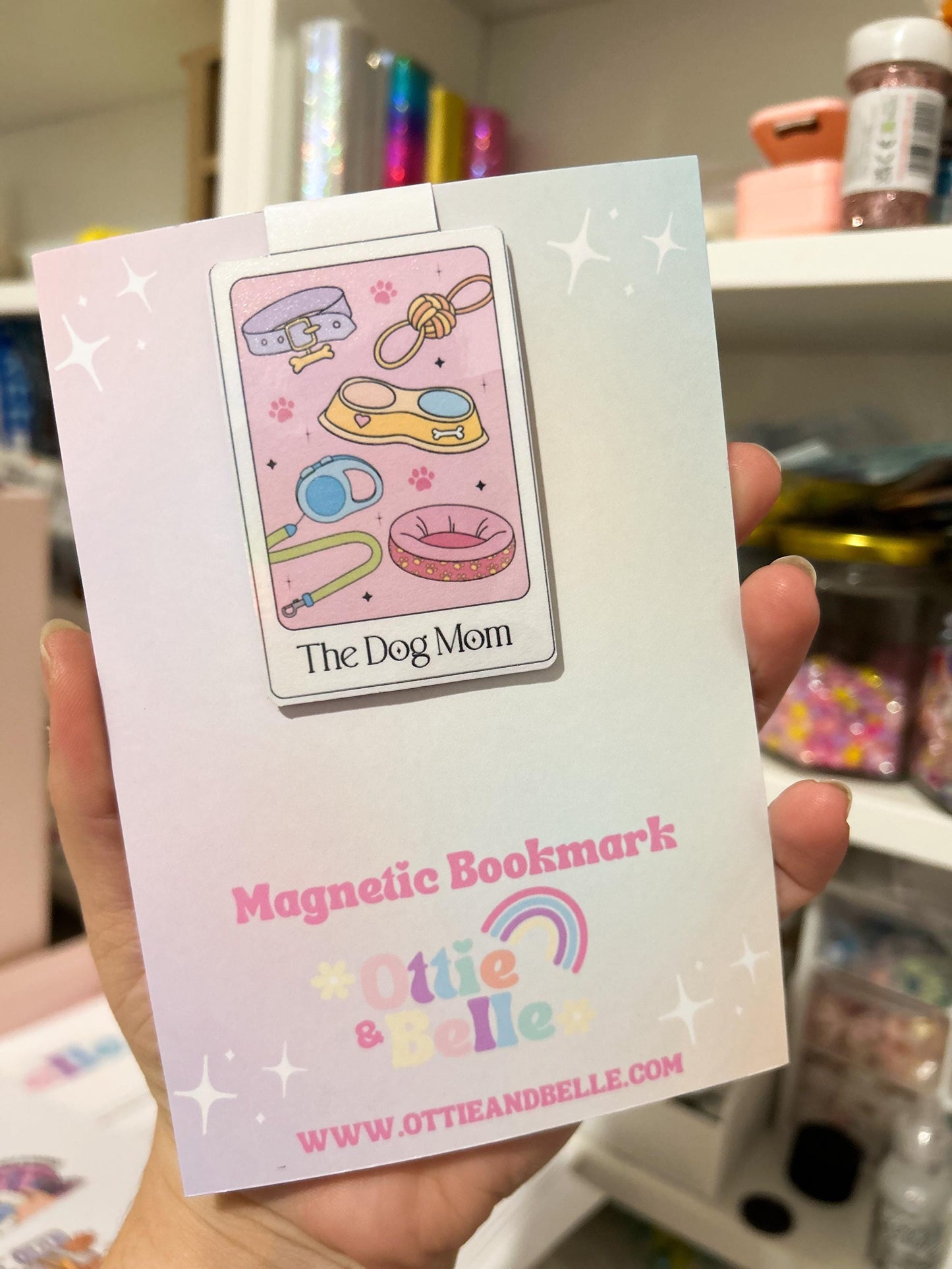 Dog Mom Magnetic Bookmark