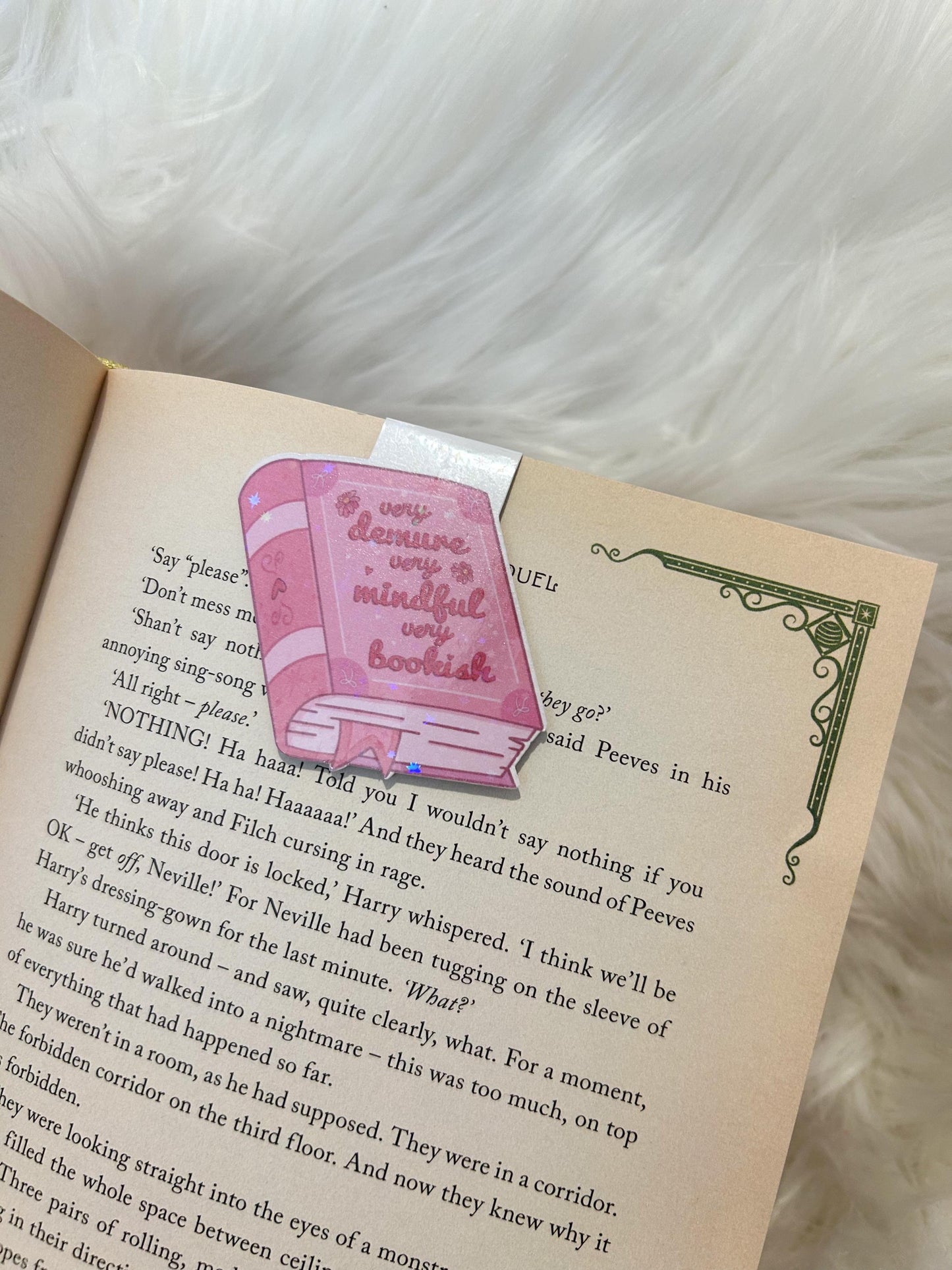 Very Mindful Very Cutesy Very Bookish Magnetic Bookmark