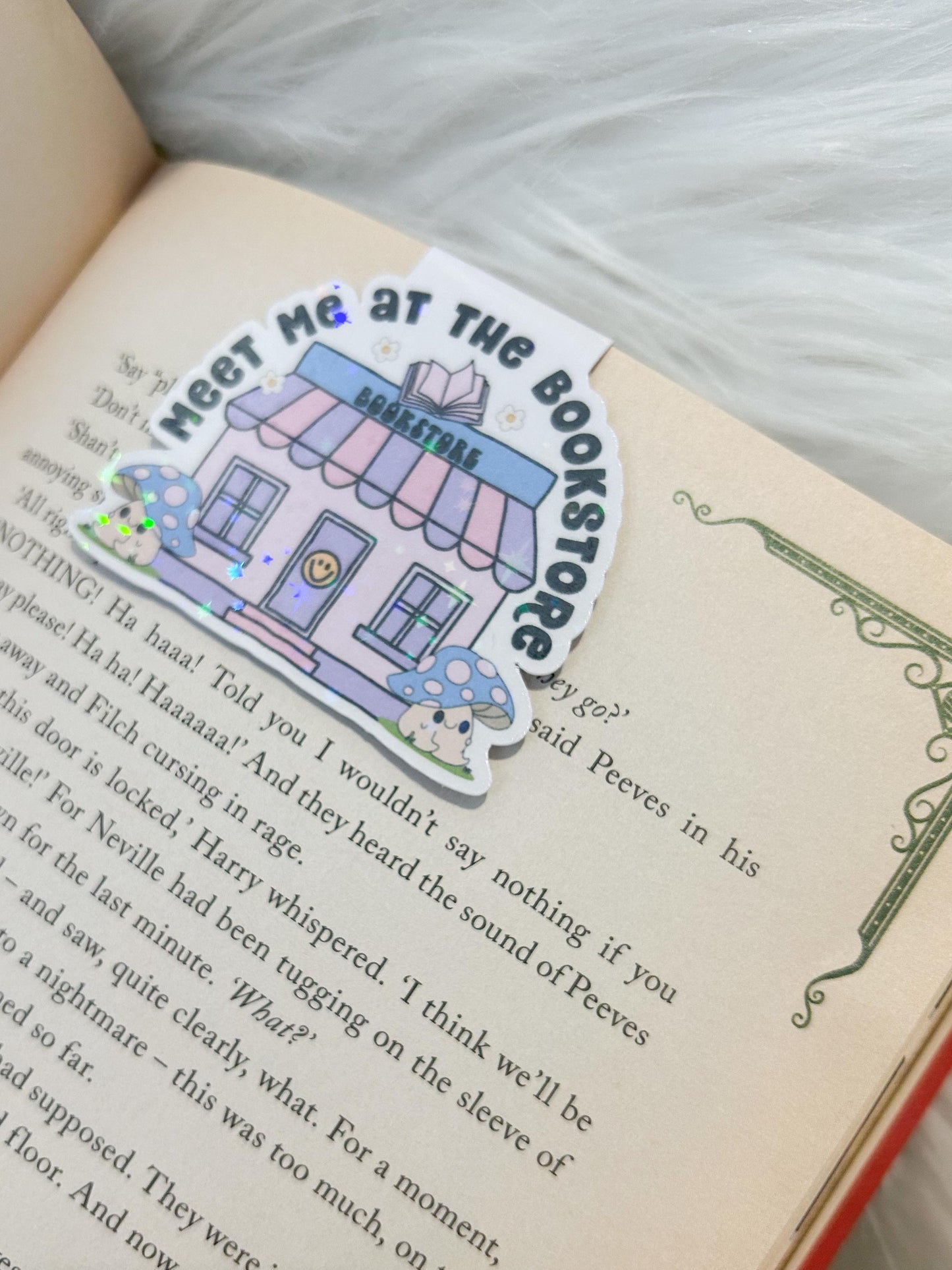 Meet me at the Bookstore Magnetic Bookmark