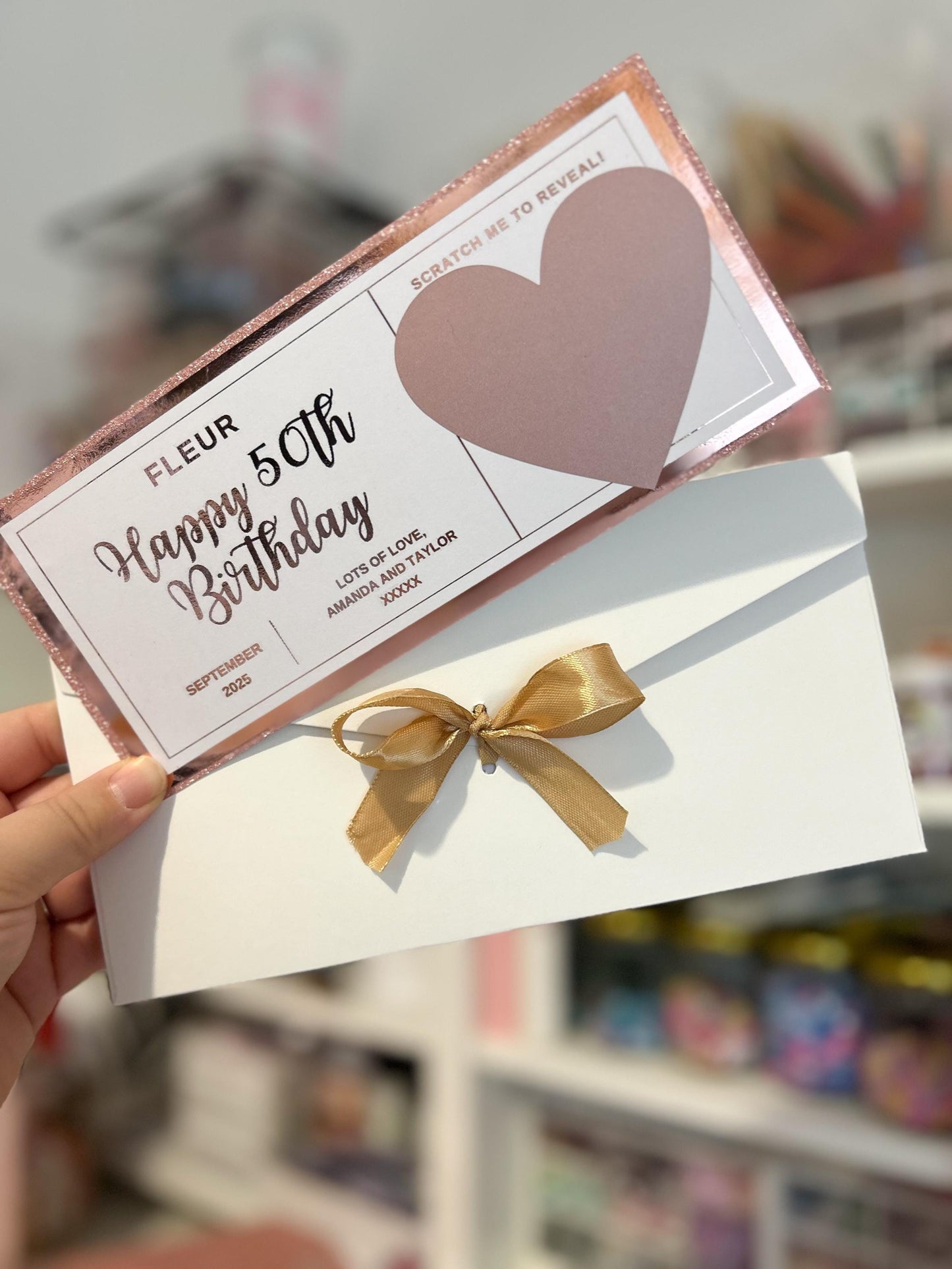 Personalised Concert/Event Tickets any occasion