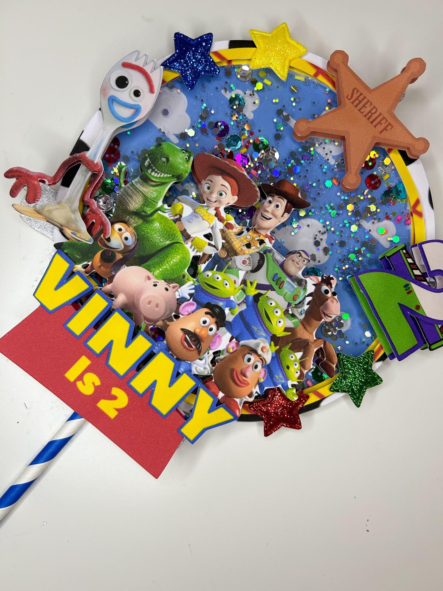 Toy Story Cake Topper | Birthday Party | Personalised