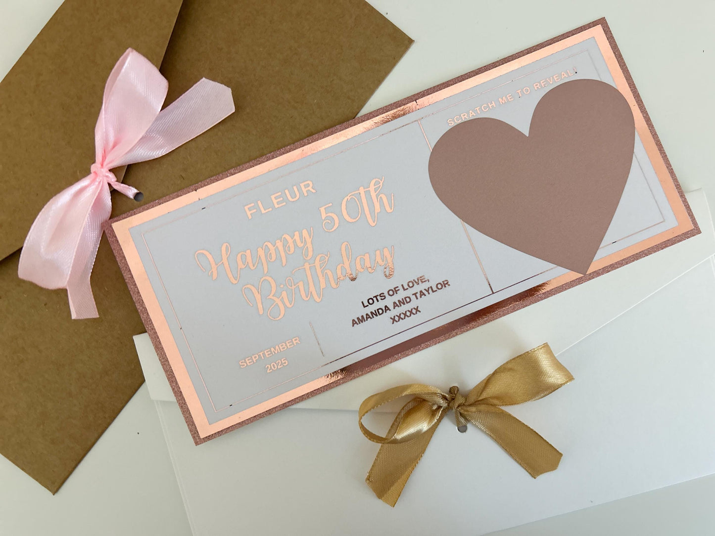 Personalised Concert/Event Tickets any occasion