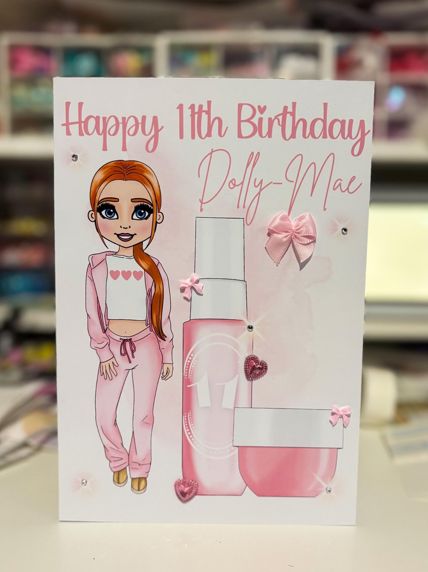 Sol Perfume Dolly Birthday Card | Personalised