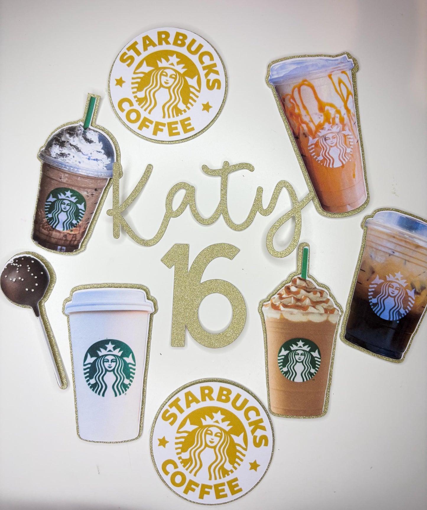Starbies Cake Charms | Birthday Party | Personalised