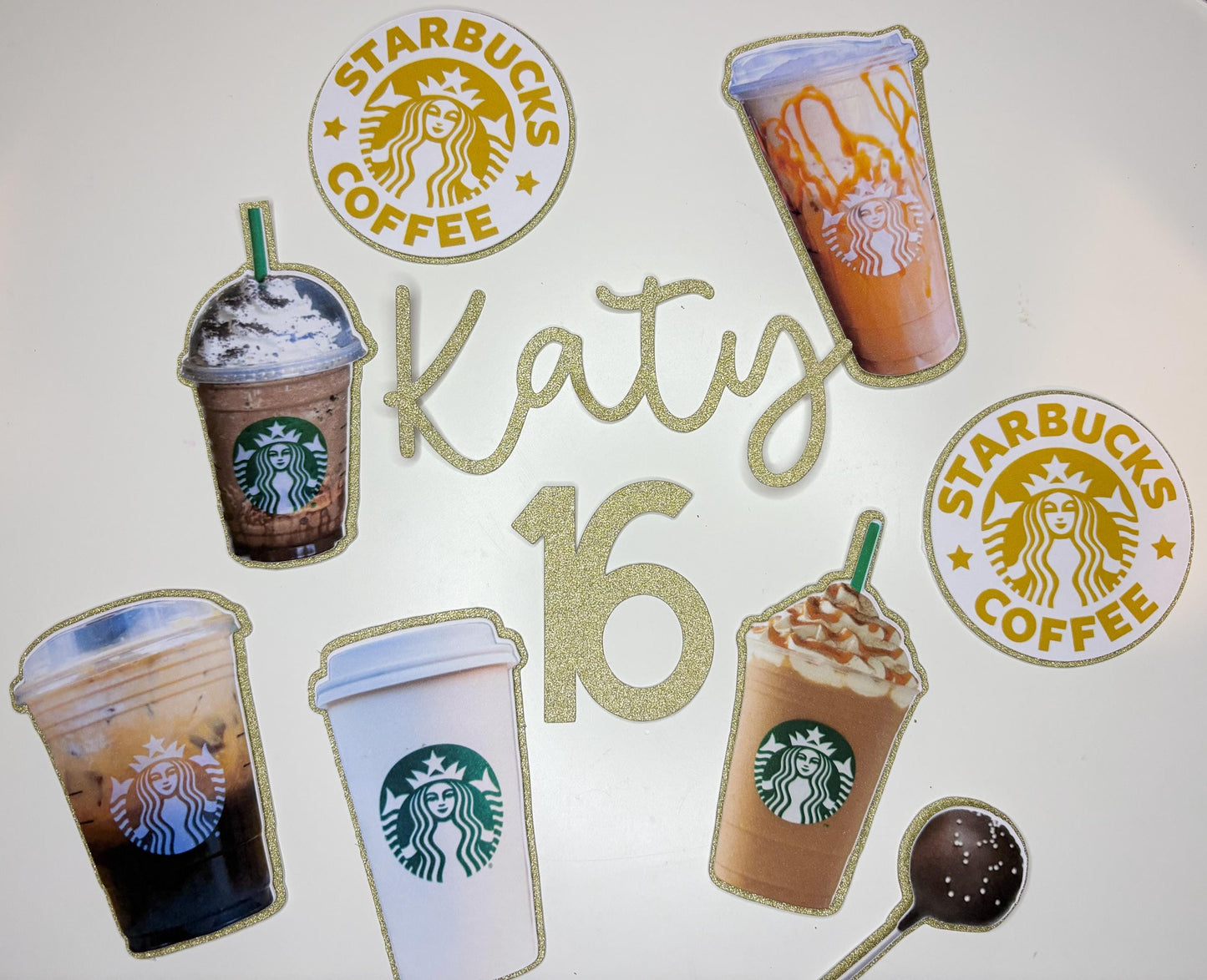Starbies Cake Charms | Birthday Party | Personalised