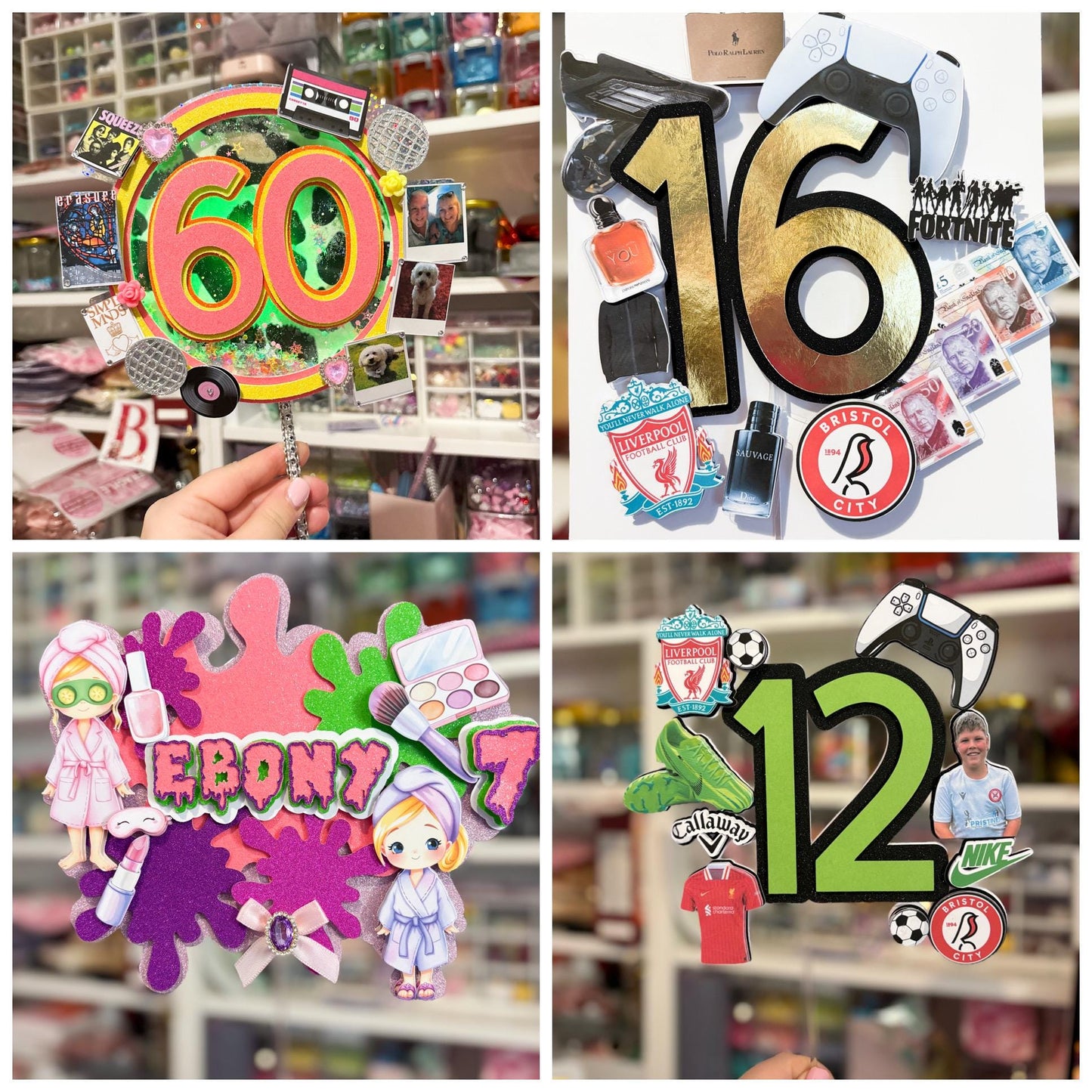 Custom Cake Topper | Birthday | Event