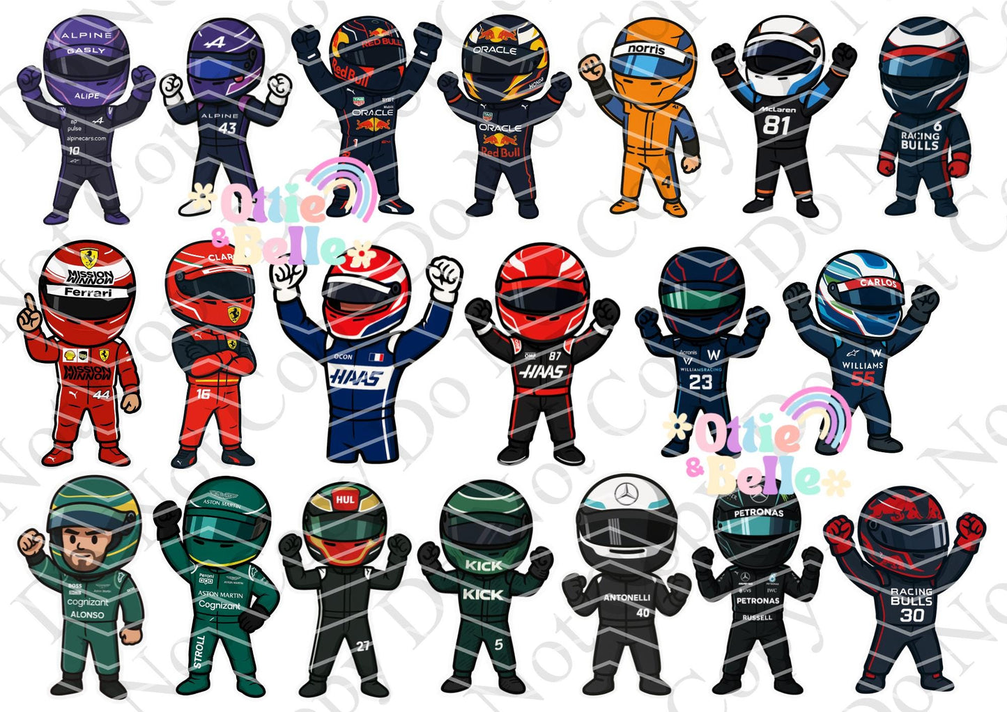 Racing Cars Cake Topper | Birthday Party | Personalised