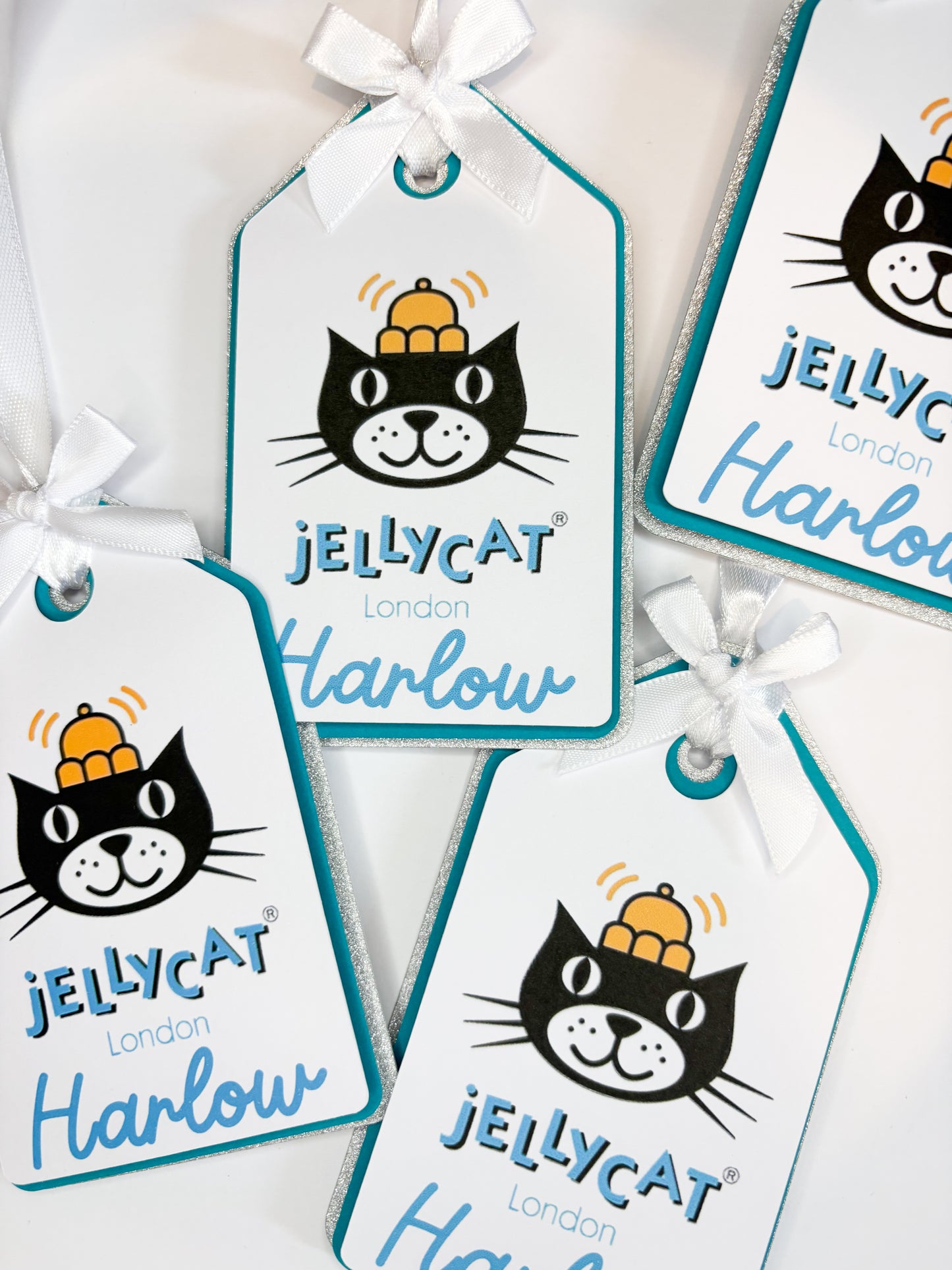 Personalised Jelly C Gift Labels/ Cake Charms
