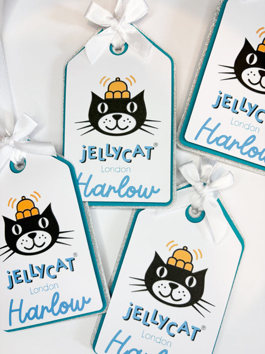 Personalised Jelly C Gift Labels/ Cake Charms