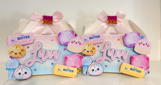 Pastel Squishy 3D Party Boxes