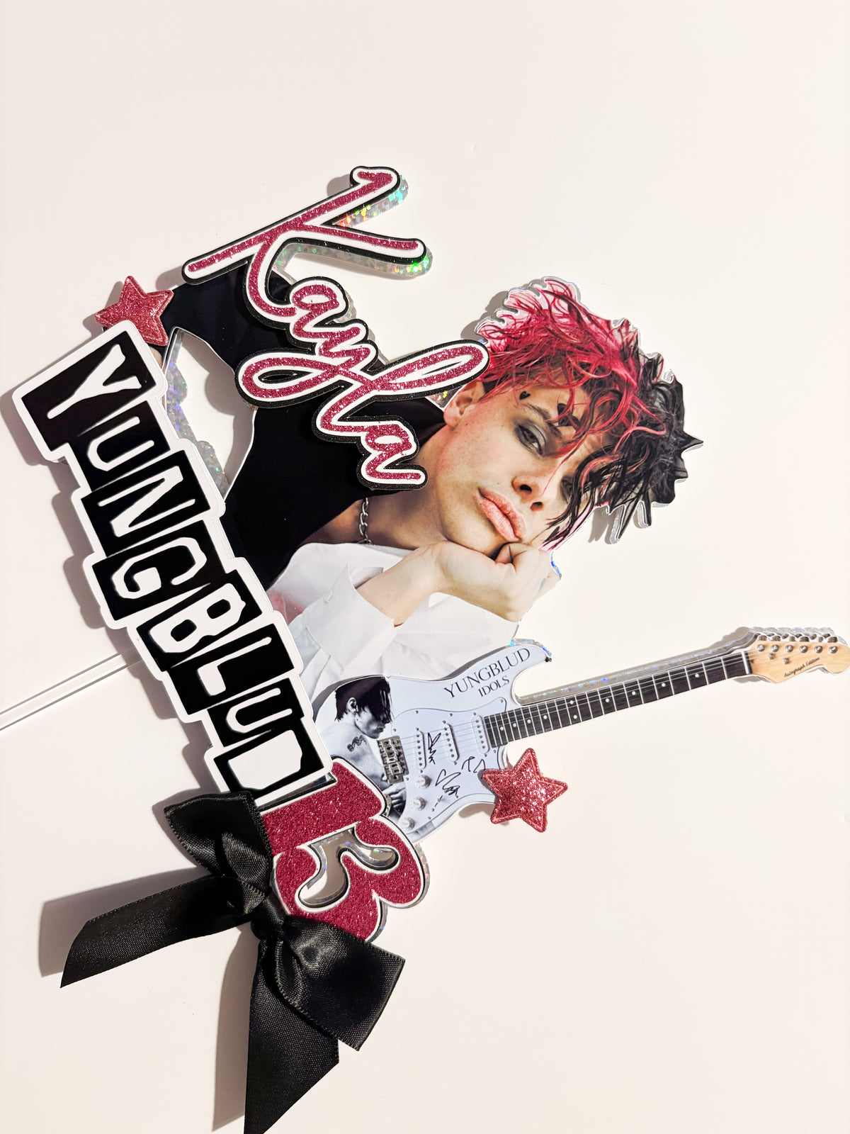 Yungblud Cake Topper and Charms