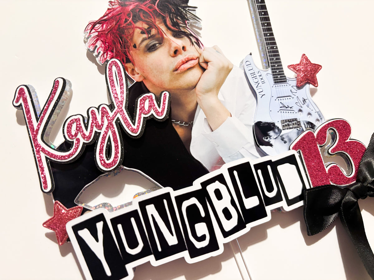 Yungblud Cake Topper and Charms