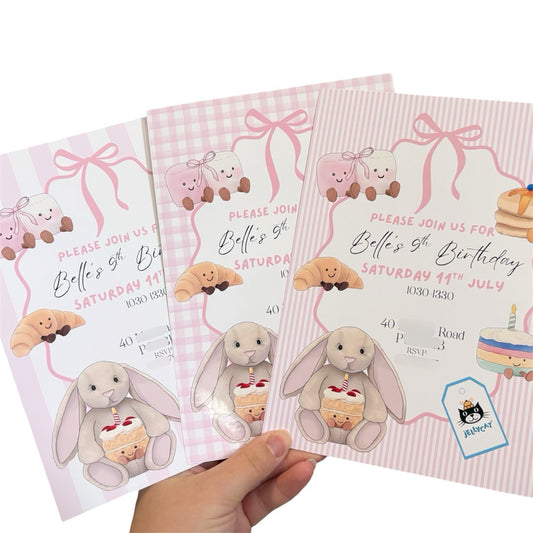 Jelly C Party Invitations