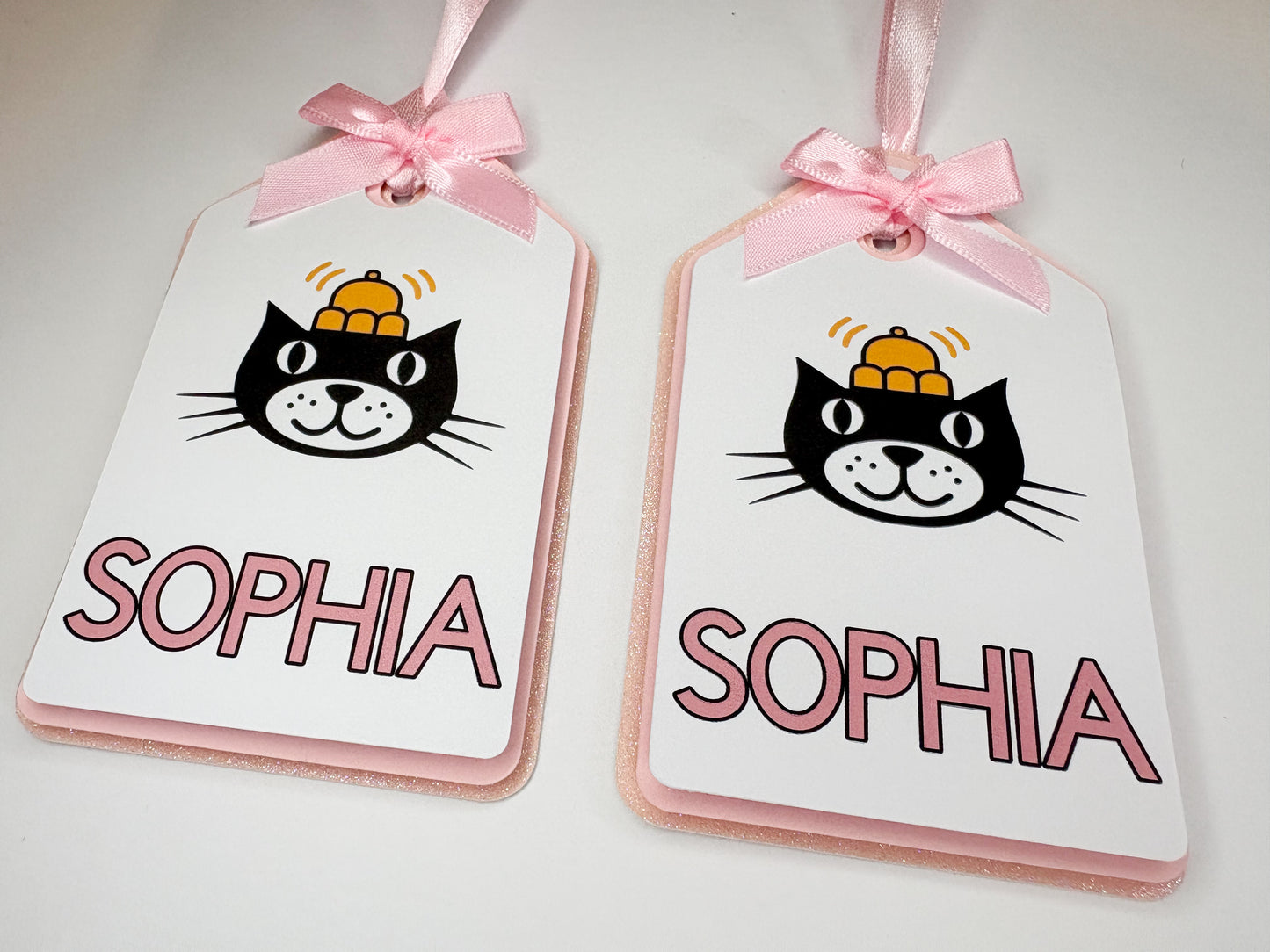 Personalised Jelly C Gift Labels/ Cake Charms