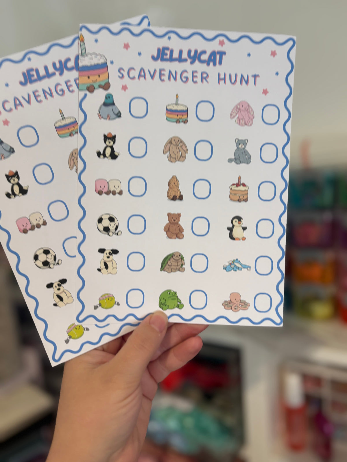 Jelly C Scavenger Hunt