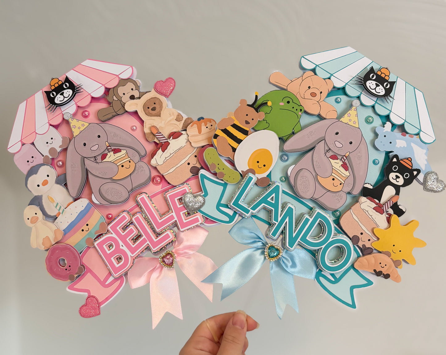 Jelly C Cake Topper