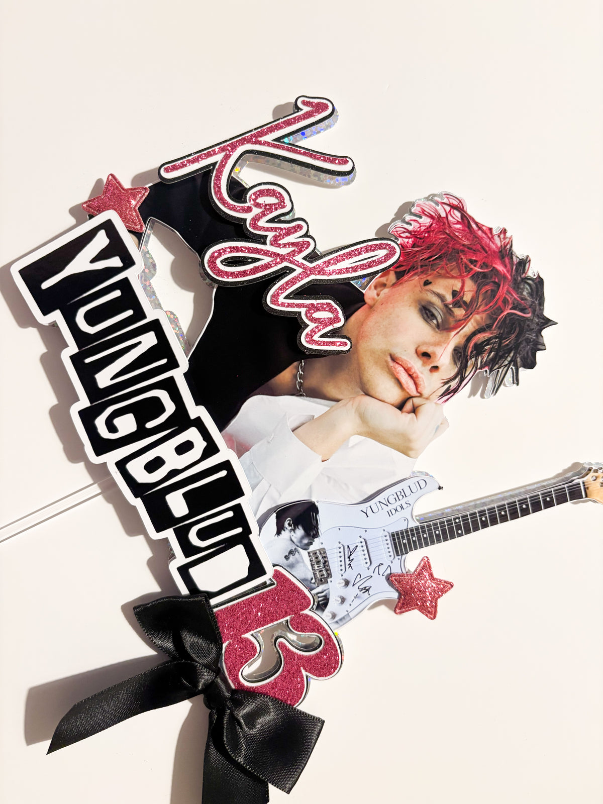 Yungblud Cake Topper and Charms