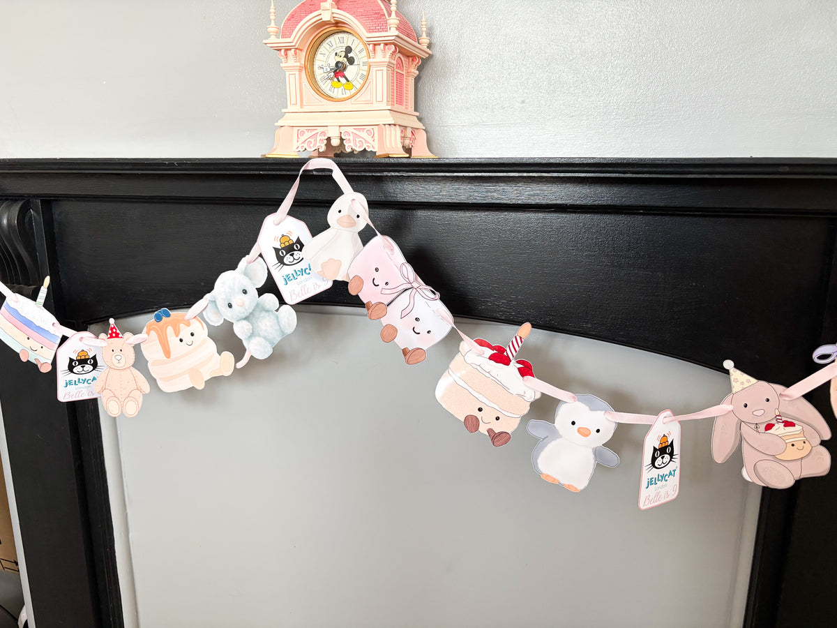 Jelly C Birthday Bunting Garland