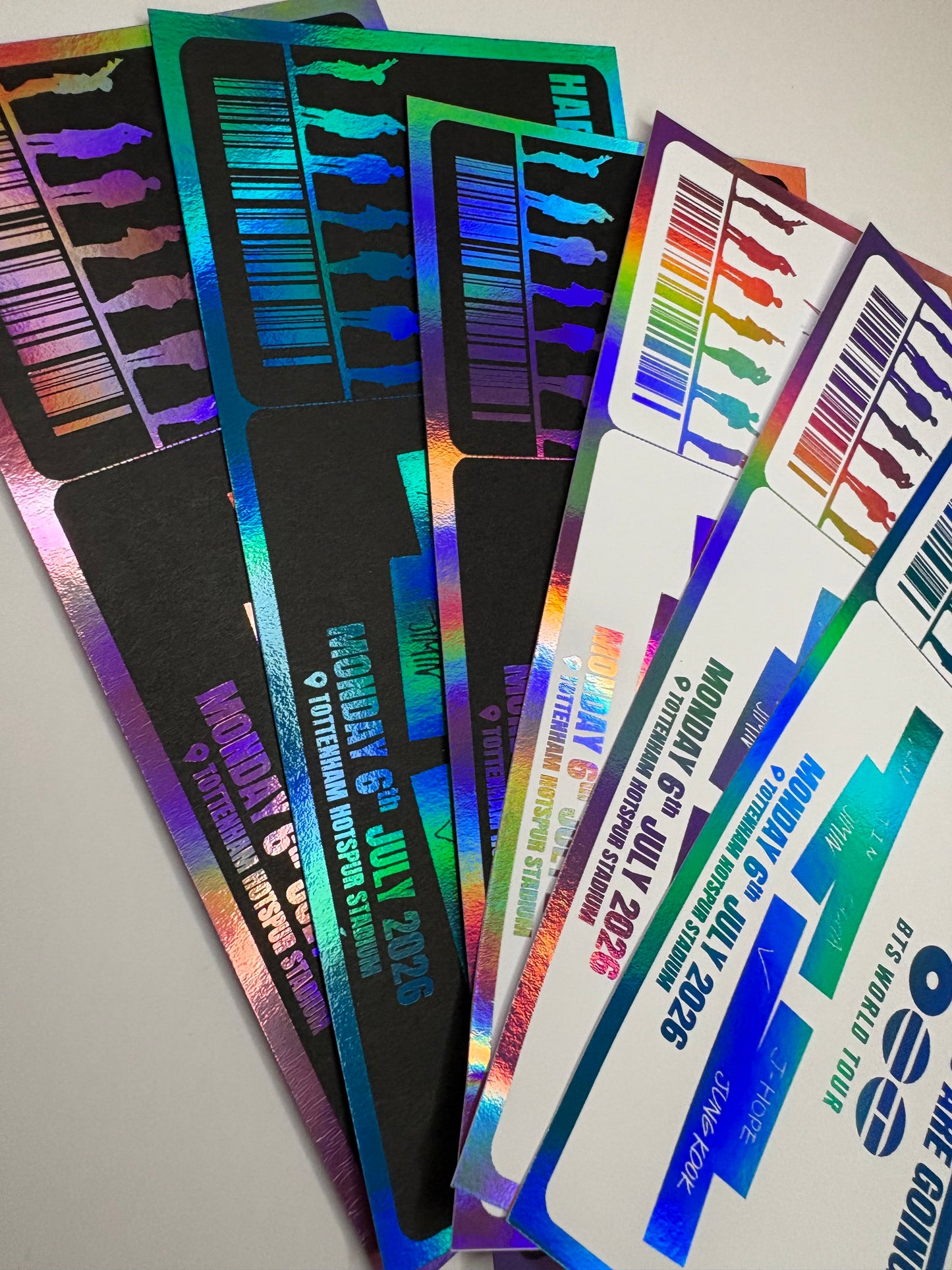 BTS Tour 2026 Personalised Ticket