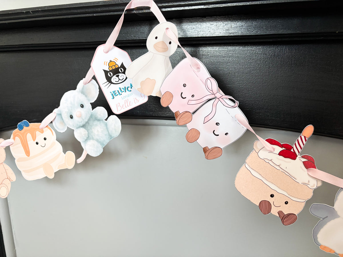 Jelly C Birthday Bunting Garland