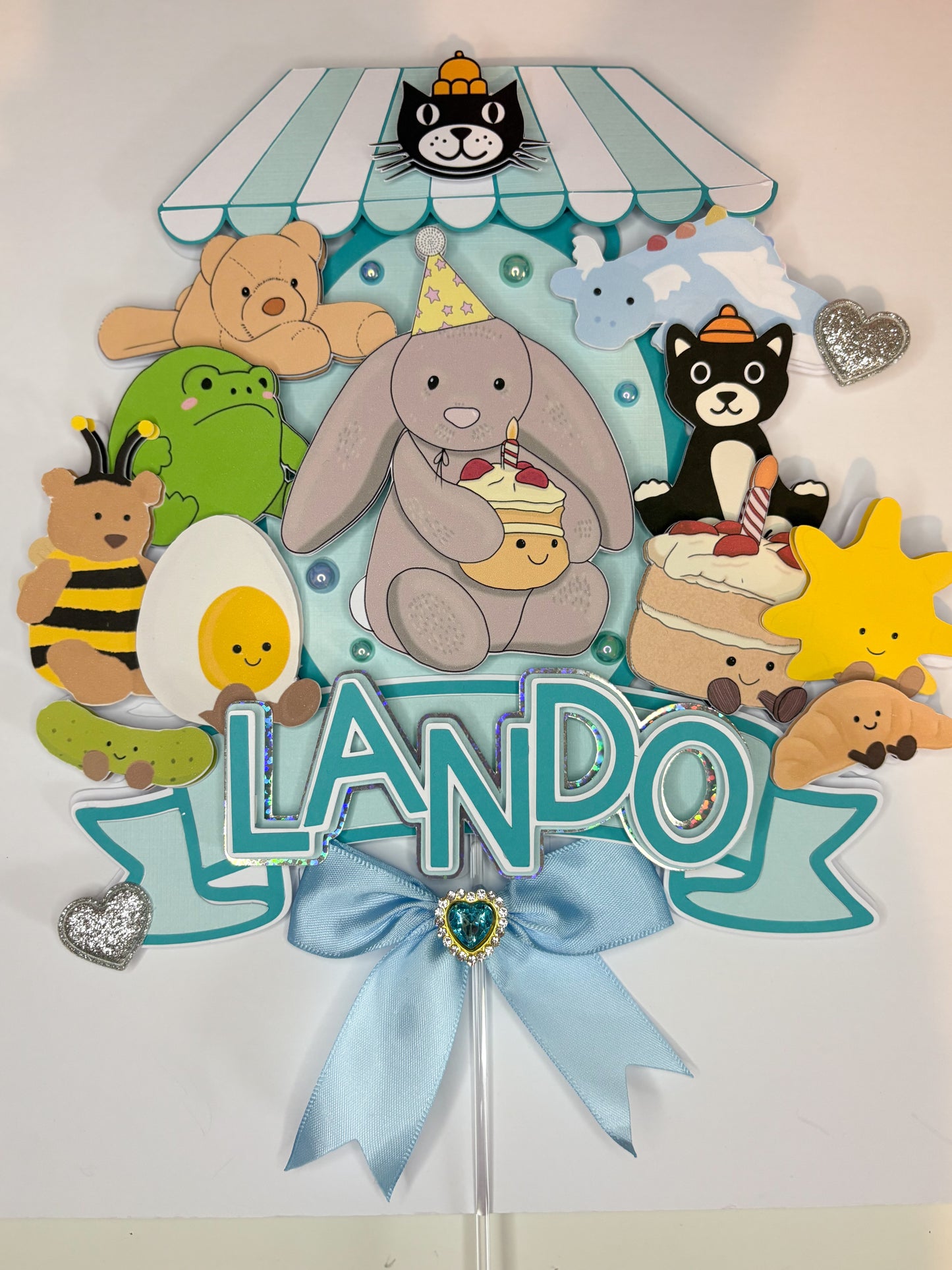 Jelly C Cake Topper
