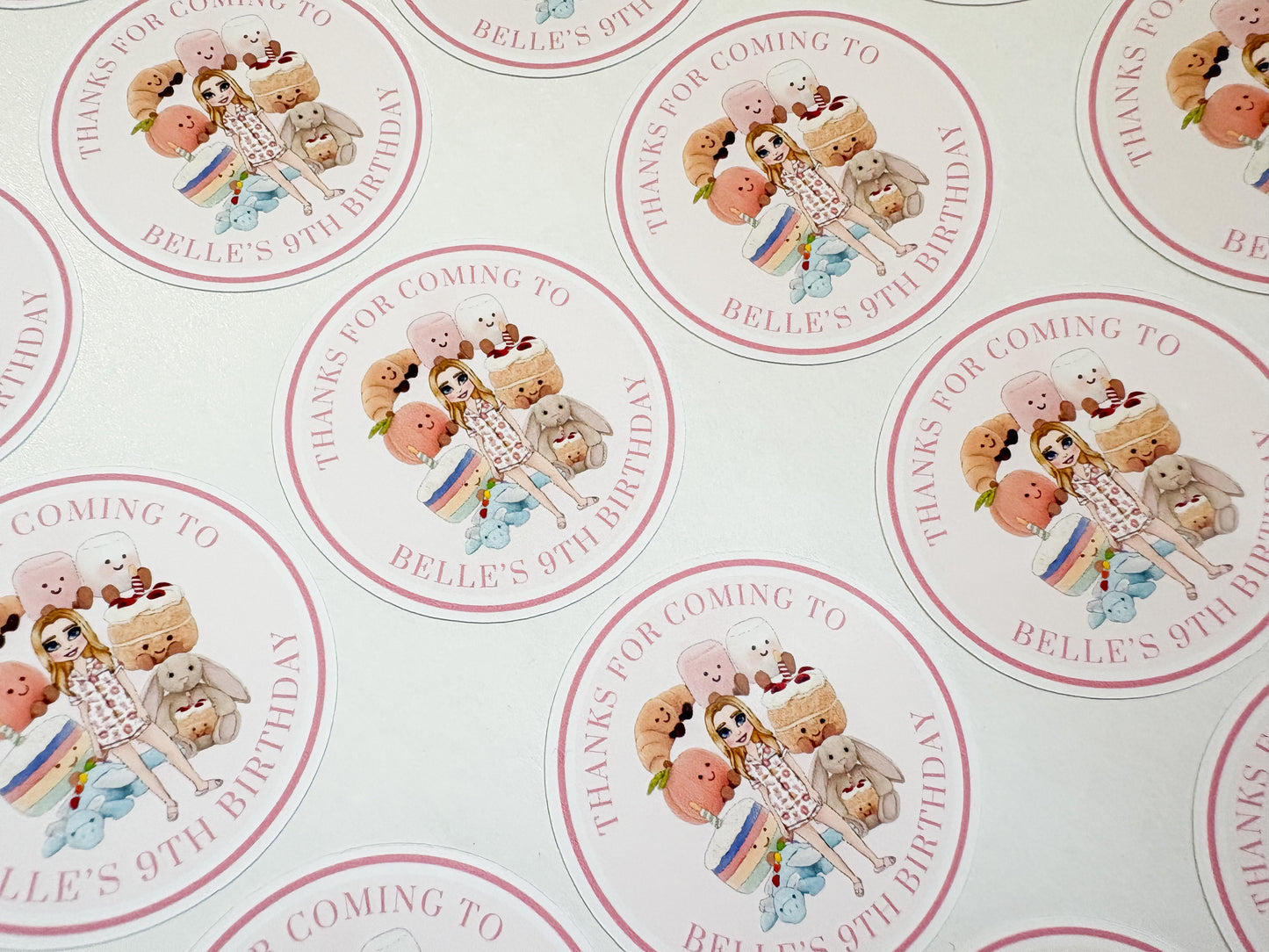 Personalised Jelly C Stickers