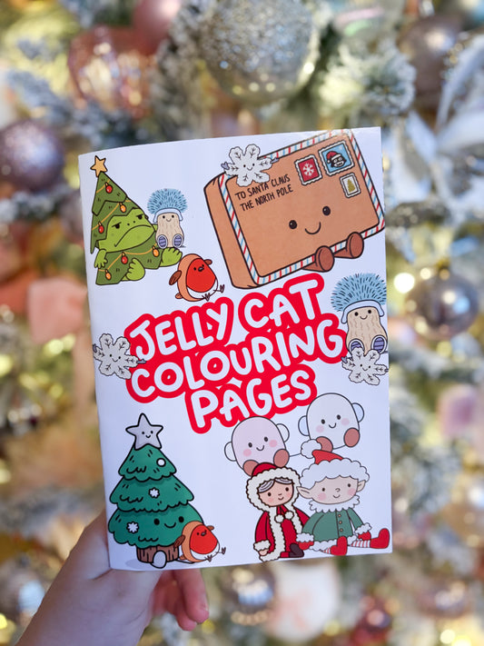 Jelly C Christmas Colouring Book