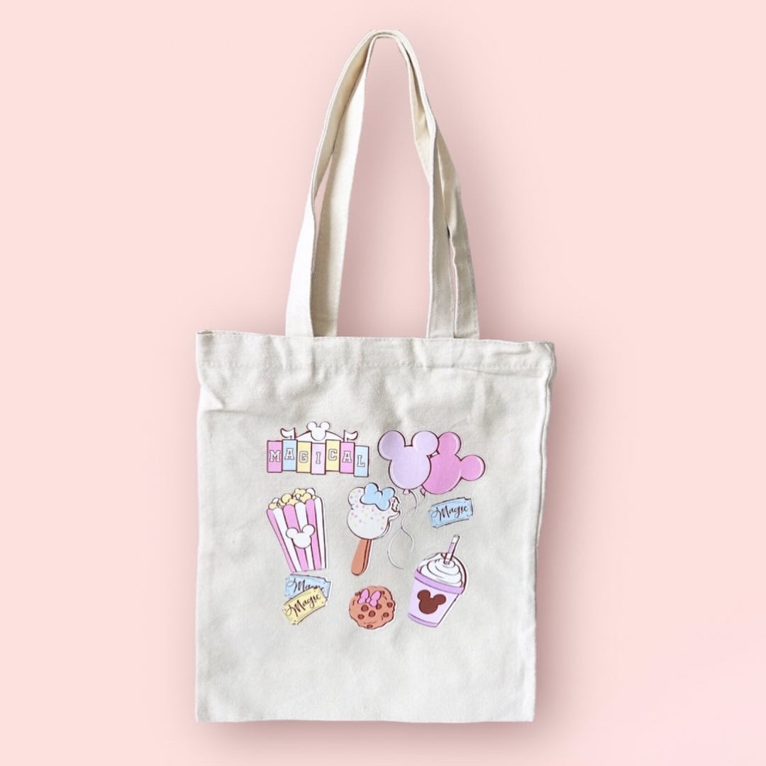 Magical Park Snacks Tote Bag