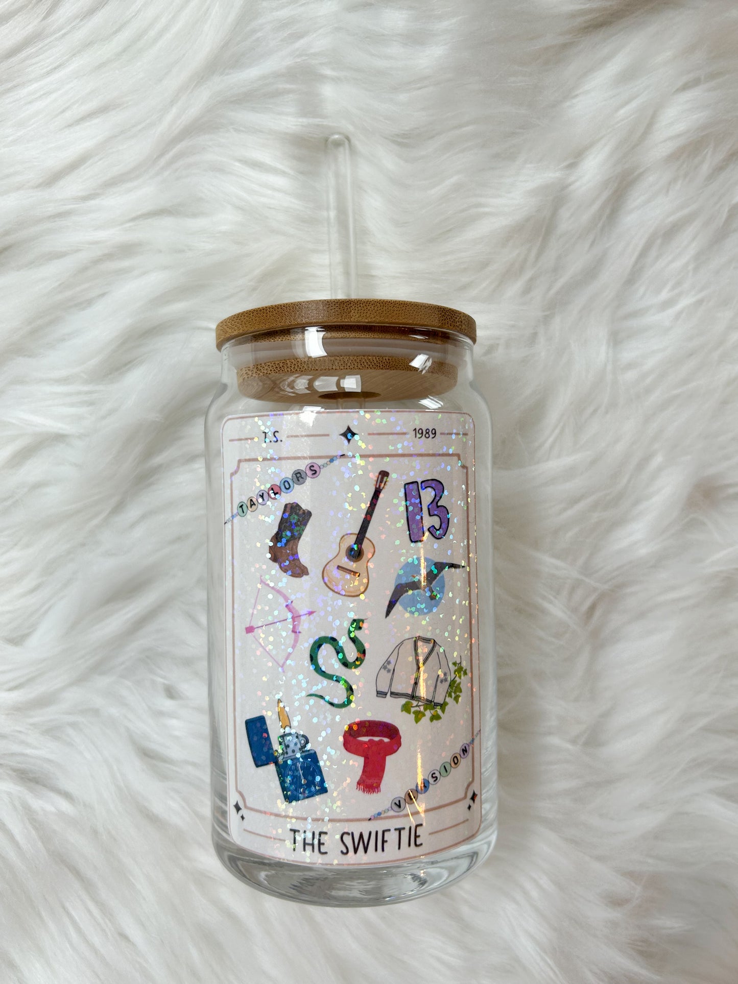 Swiftie Tarot Glass Can