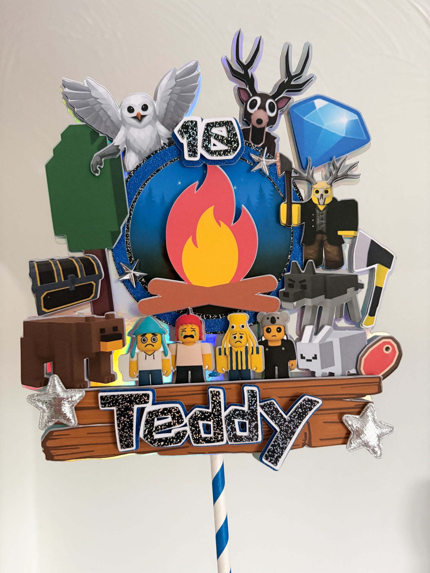 99 Nights in the Forest Cake Topper