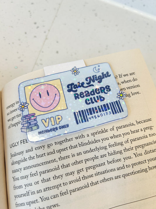 Readers Club Magnetic Bookmark