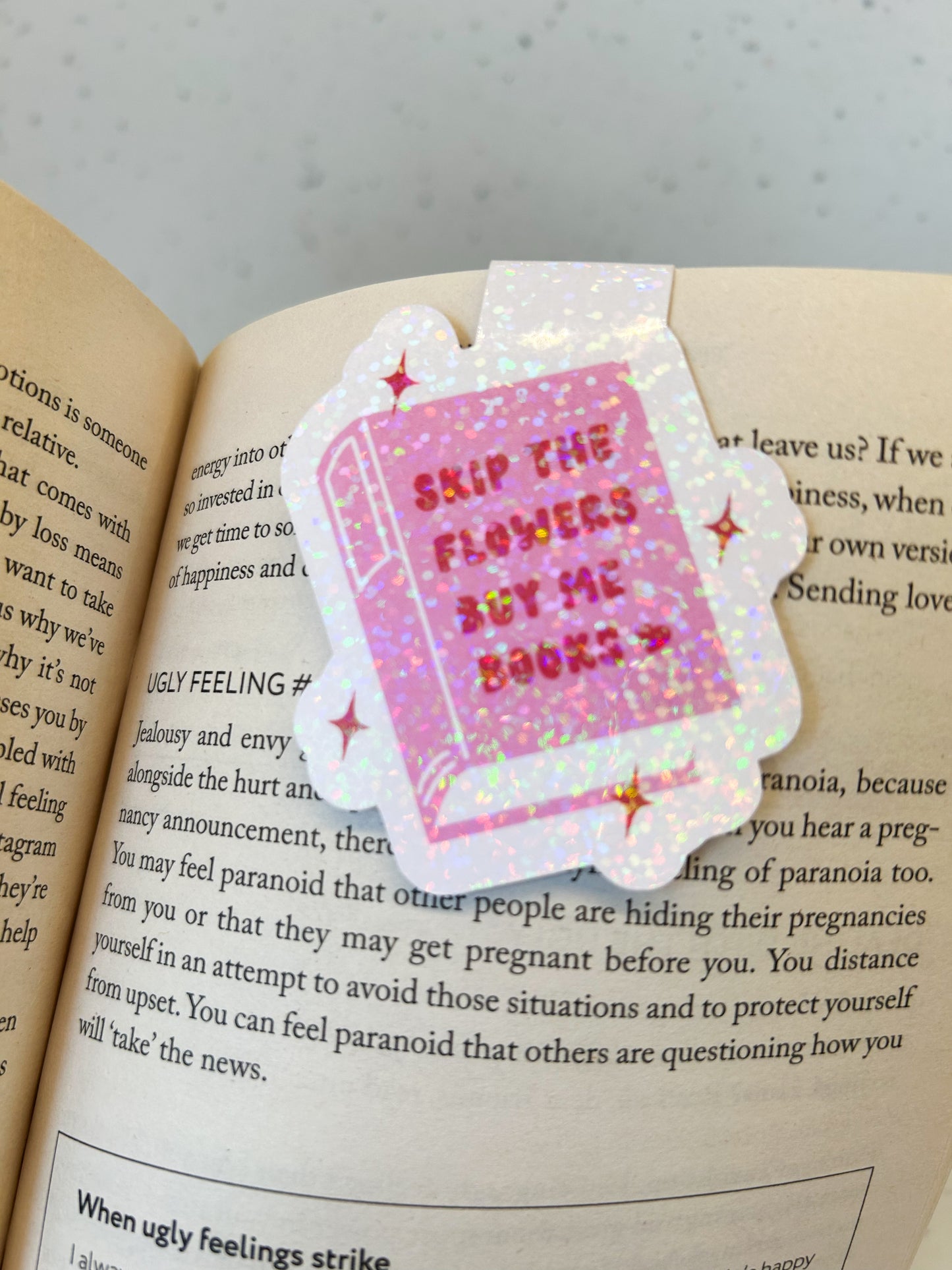 Buy me Books Magnetic Bookmark