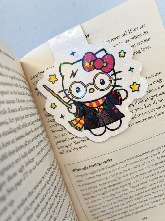 Kitty Potter Magnetic Bookmark